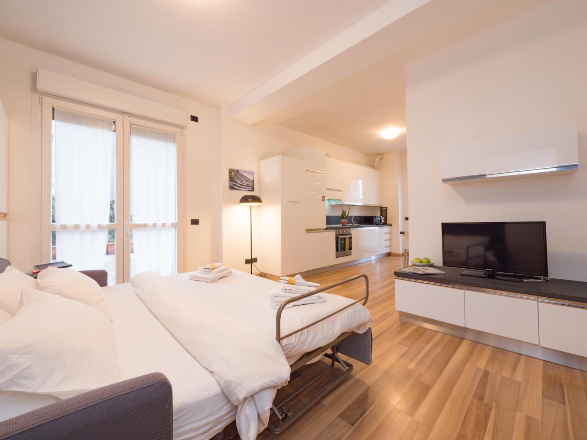 Rentopolis Apartments - Palazzo Candiani Milaan Buitenkant foto