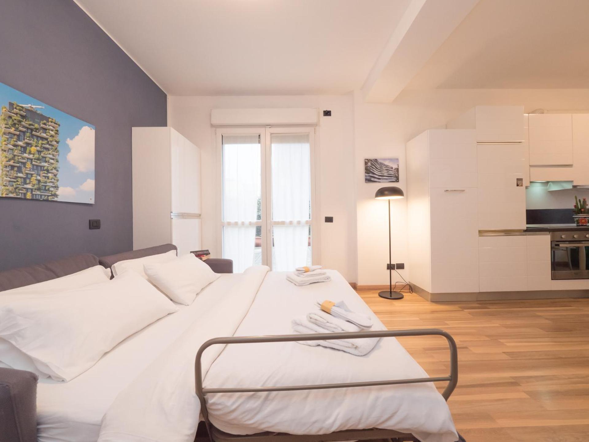 Rentopolis Apartments - Palazzo Candiani Milaan Buitenkant foto